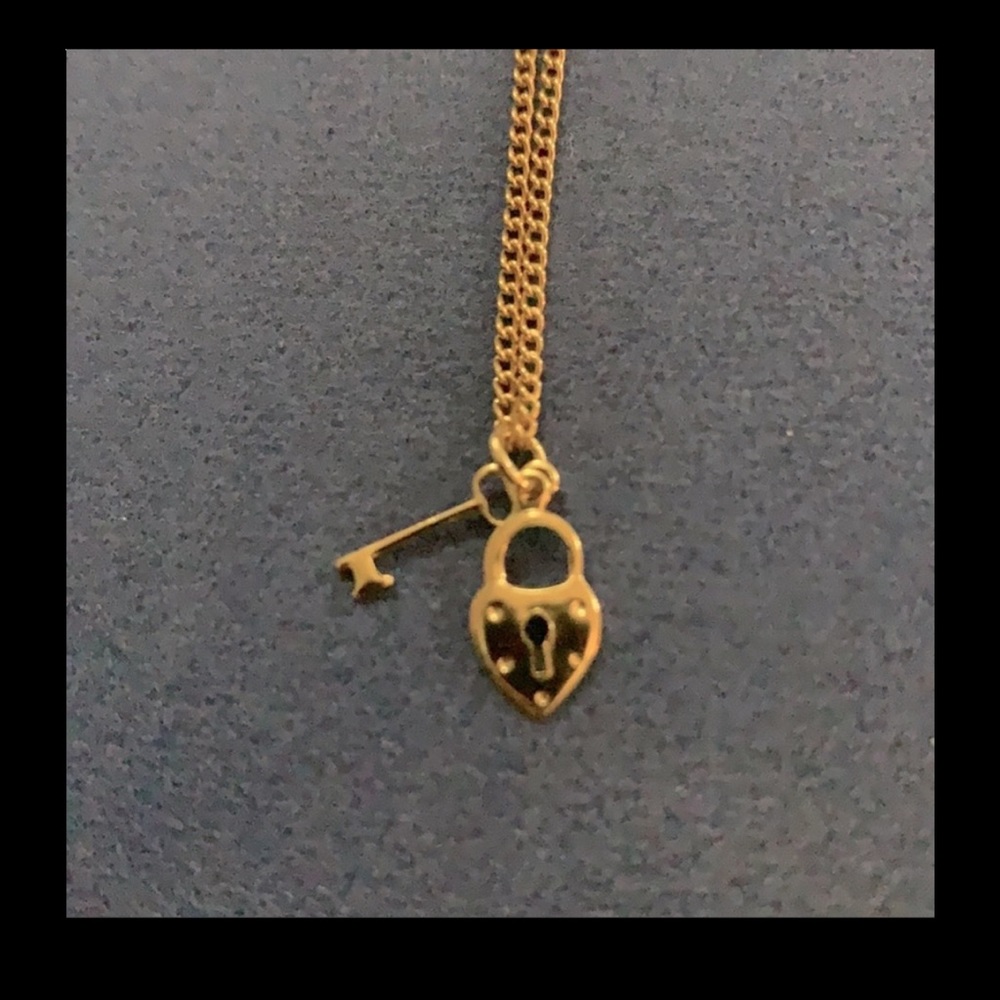 Mini Lock & Key 🔐 Necklace